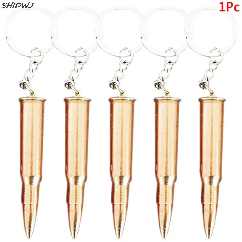 Car Keychain Simulation Bullet-shaped Keychain Keychain High Quality Fashion Bullet-shaped Keychain Couple Keyring Auto Parts