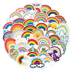 10/30/50Pcs Rainbow Bridge Cartoon Waterdicht Stickers Diy Skateboard Koelkast Motorfiets Bagage Leuke Graffiti Sticker Decal speelgoed