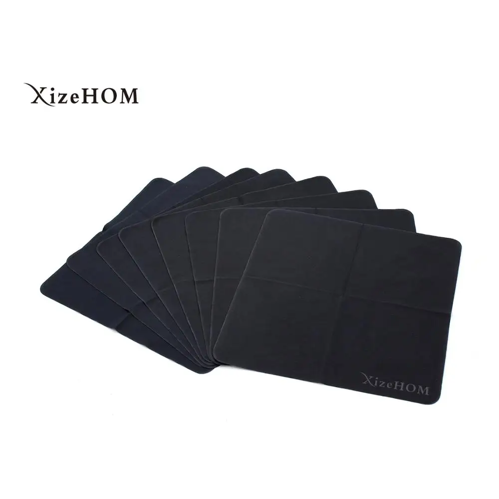 8pcs 20*20cm Glasses Cloth Microfiber Cleaner Cloths Cleaning Glasses Lens Clothes  Eyeglasses Cloth Eyewear Accessories