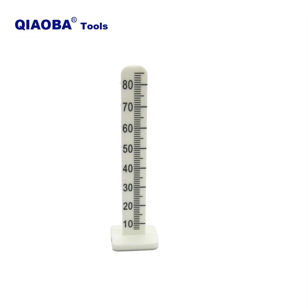 80mm floor professional white plastic adhesive self leveling peg level pin for cement floor level setting  50 pack