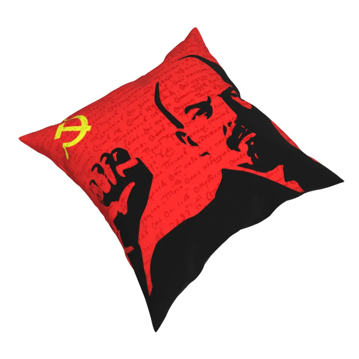 Lenin The Soviet Union Pillow Case Decoration Communist Ussr Marx Comrades Russia Cushions Throw Pillow for Sofa Double-sided