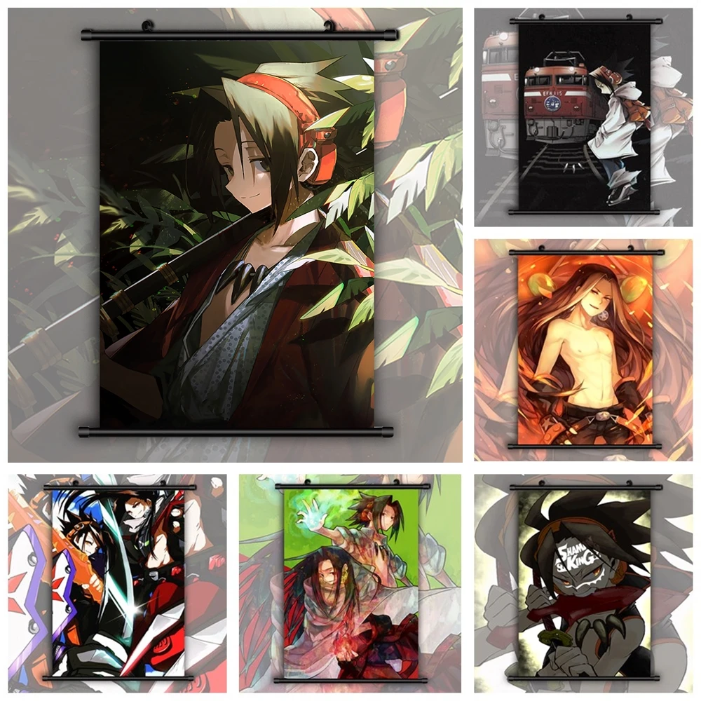 Diamond Painting Shaman King Diamond Embroidery Full Square Anime Picture Diamond Mosaic Painting Diamond setting Home Decor