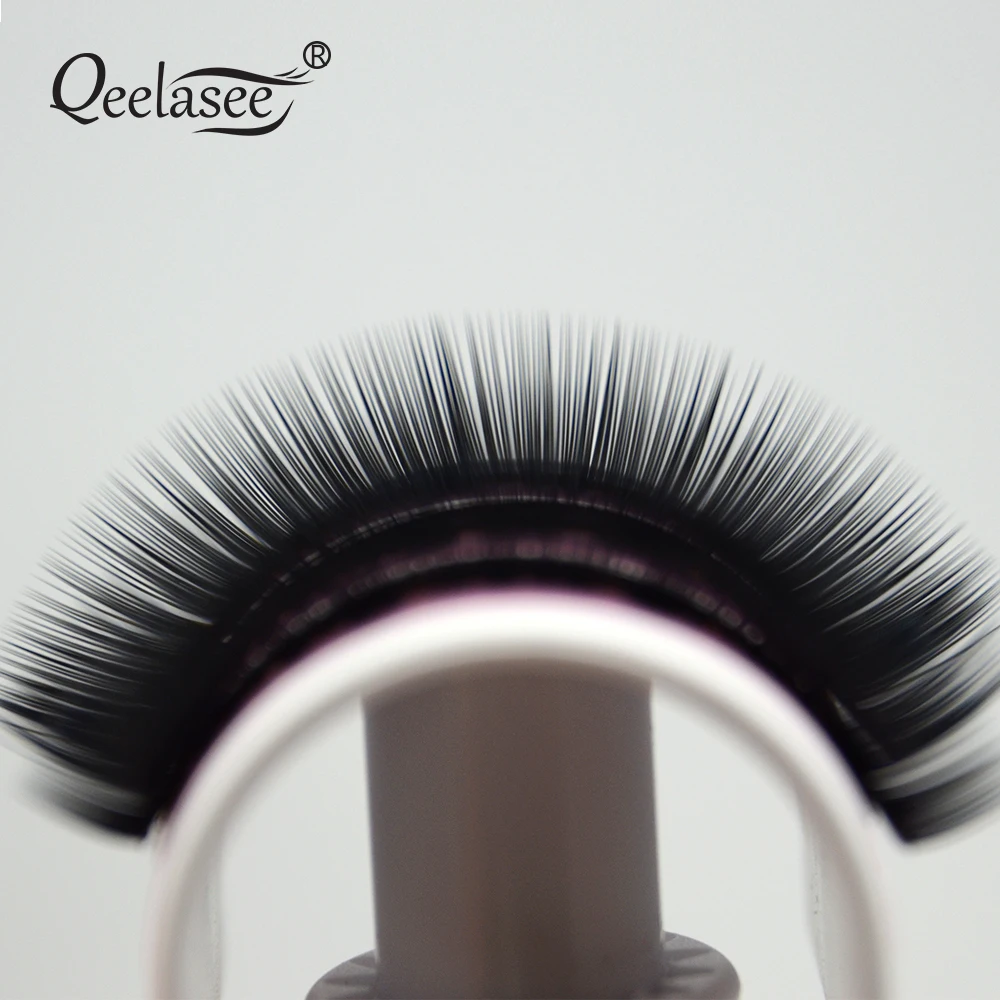 Qeelasee Alle maten 5 hoesjes 8-15 mm Mink Lash Extension Koreaanse Mira Curl Lash Materialen Make-up Tool voor Salon Wimpers Extension