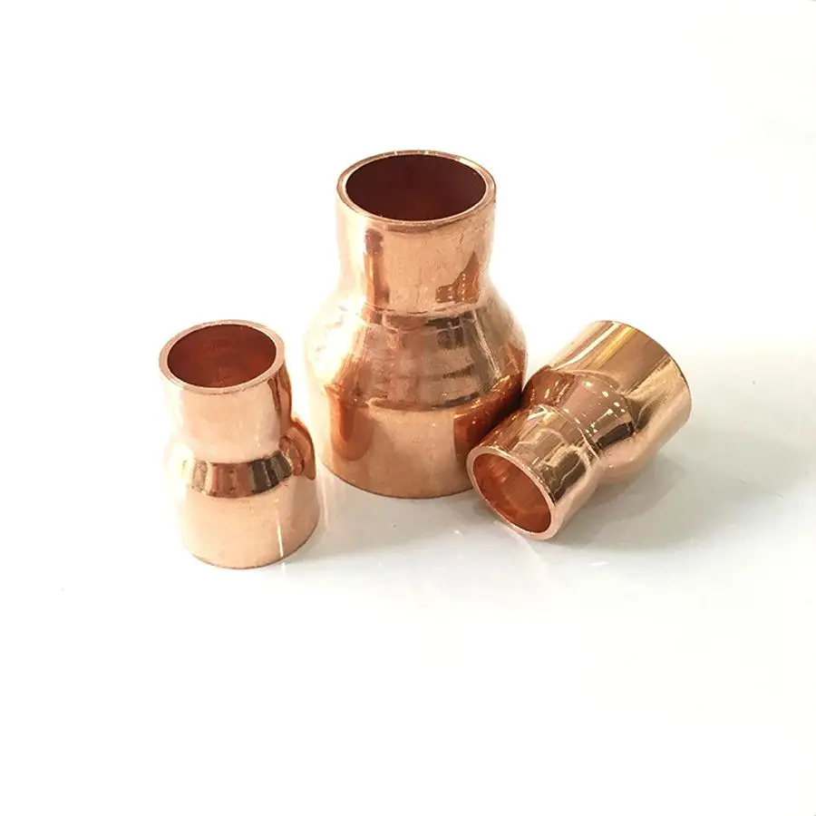 

19mmX12mm Inner Diameter Copper End Feed Straight Reducing Coupling Plumbing Fitting Scoket Weld Water Gas Oil