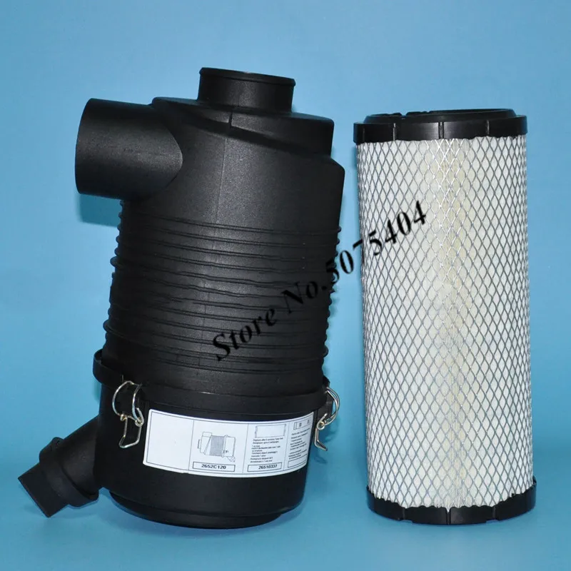 Brand New Air Filter 2652C120 26510337 P827653 Air Filter Assembly For Excavators Heavy Duty Truck Diesel Filter Air Clearer