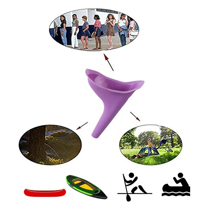 Female Urinal Portable Wee Pee Stand Reusable Urinoir Femme Girl Urinals Urinating Outdoor Pee Standing Urinals Woman Urinal