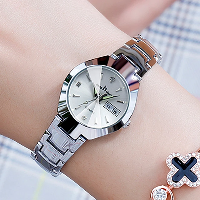 Alta calidad relojes reloj de moda para mujer marca de lujo 2024 cuarzo reloj para mujer esfera pequena calendario reloj de pulsera para mujer reloj mujer relojes mujer imitaciones de marcas lujo