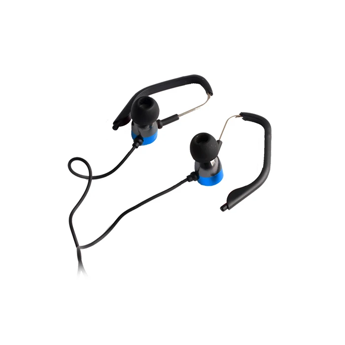 Forever Sport Music headphone ear hook, inside ear black, blue