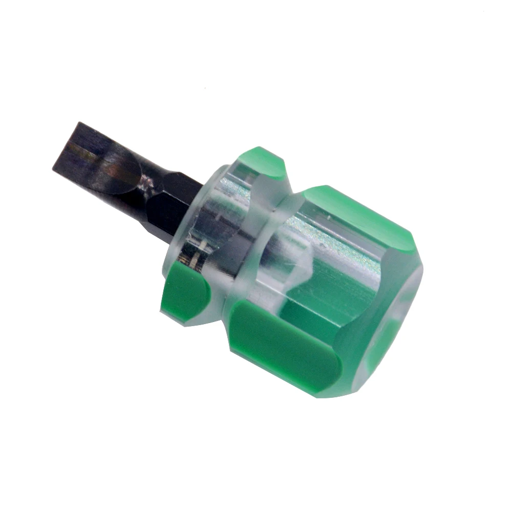 Screwdriver Kit Set Small Portable Radish Head Screw Driver Transparent Handle Repair Hand Tools for Car Repair