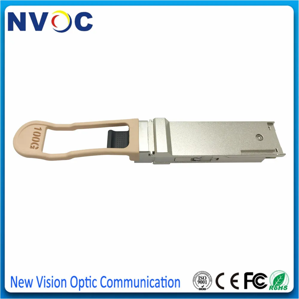 20Pcs QSFP28 100G Transceiver 100GBASE-SR4 MPO Connector 850nm 100m Fiber Optic Module QSFP-100G-SR4-S Compatible Cisco/Huawei