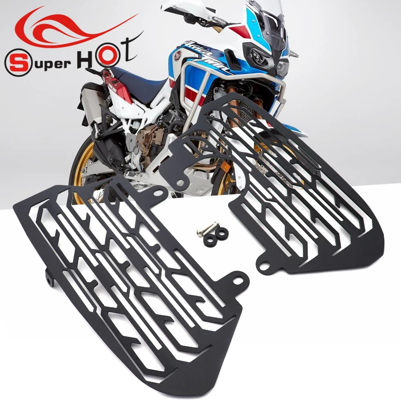 

For Honda Africa Twin CRF 1000L Motorcycle Accessories Radiator Grille Guard Cover CRF1000L Africa Twin ADV Sports 2016-2019