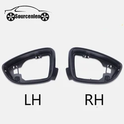 LEFT & RIGHT Side Mirror Housing Frame trim  For VW passat b7 CC Jetta MK6 Beetle EOS Scirocco 3C8857601A 3C8857602A
