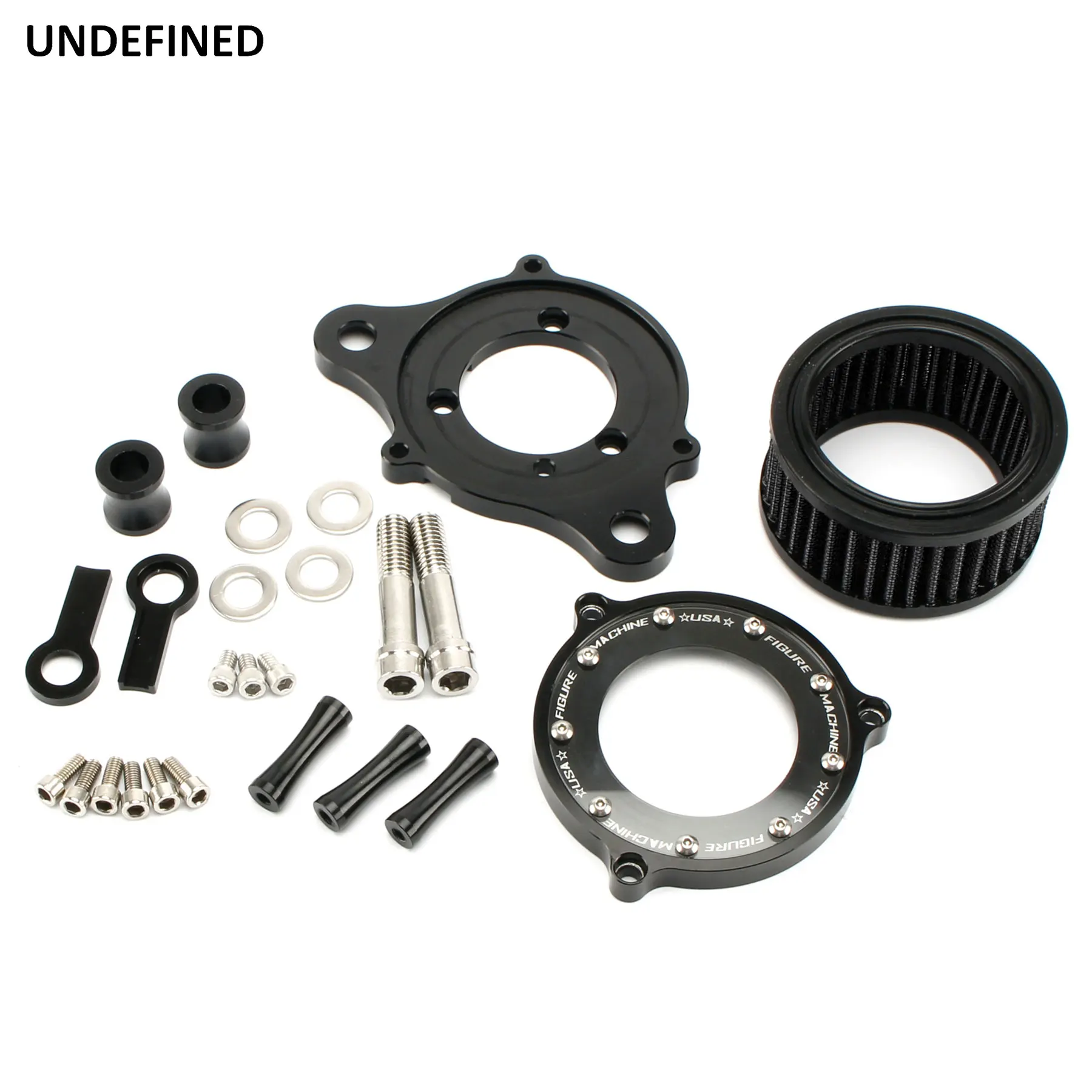Motorcycle Air Filter Cleaner CNC Air Intake System Kit for Harley Sportster 883 XL1200 Iron883 72 48 Forty Eight 1991-2022 image 5
