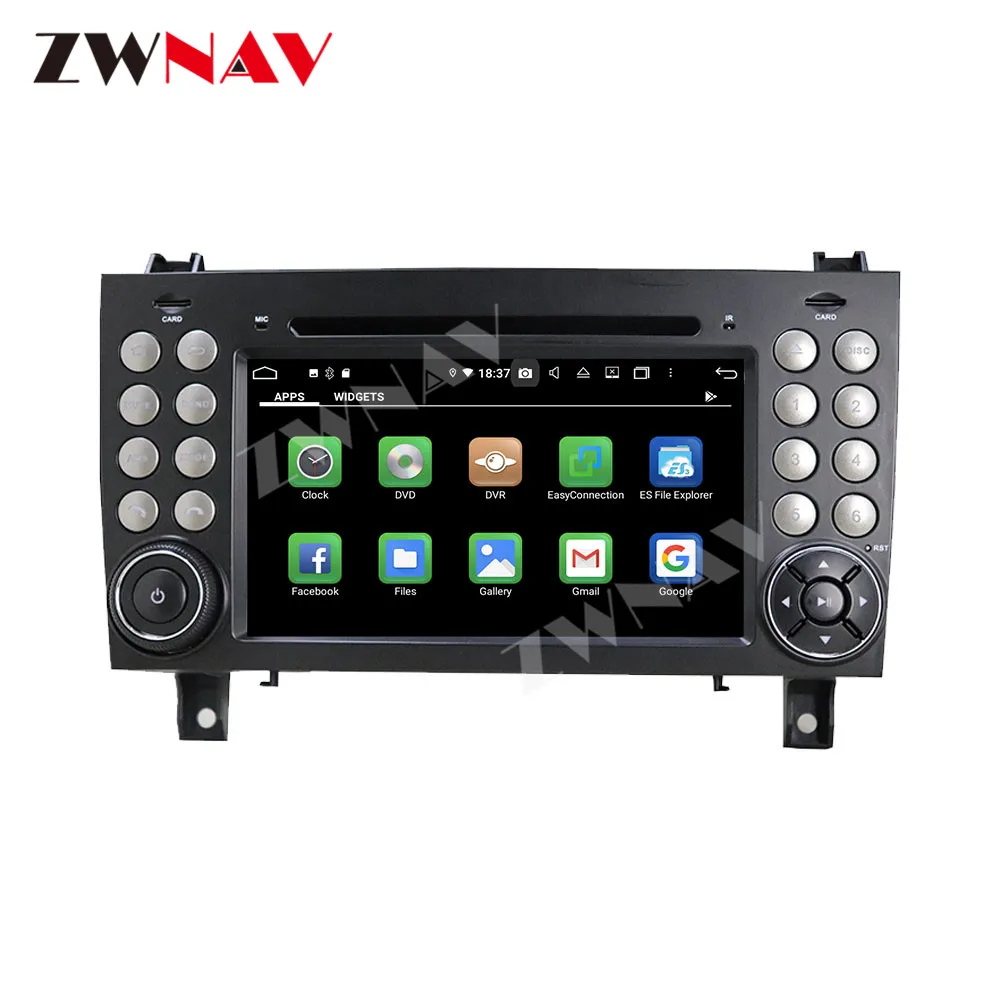 Reproductor de DVD para coche Android 10 para mercedes-benz SLK clase R171 2004-2012 reproductor Multimedia navegación GPS Radio estéreo DSP Carplay