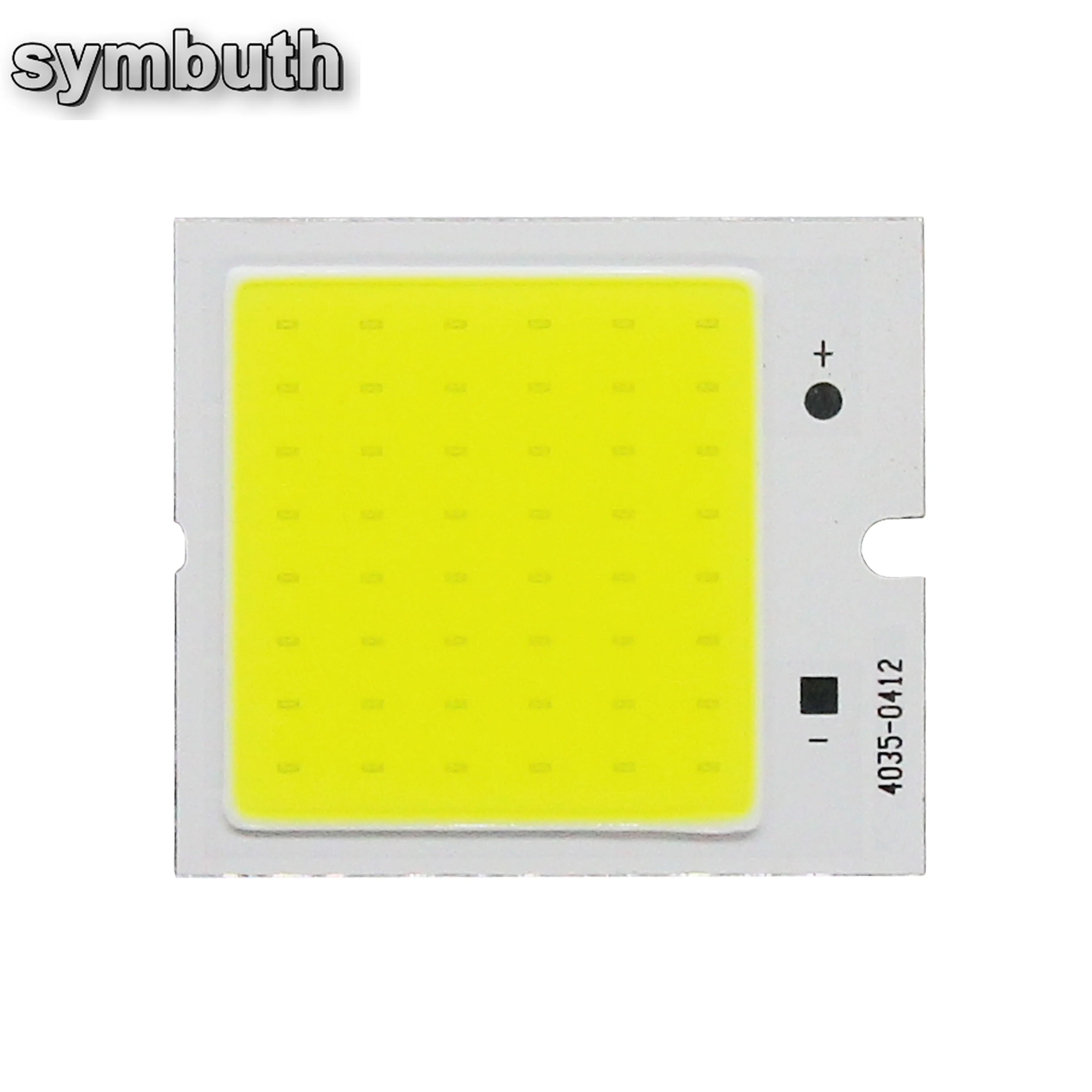 Square LED COB Light Source 40*35mm DC 12V 6W Cob Led Board Warm Cold White Bulb for DIY Night Lights Fashion Lamp