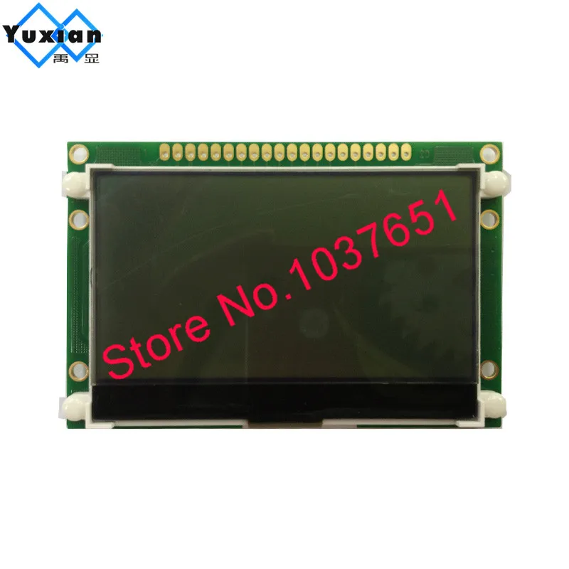 Modulo Lcd 12864 Display Gog 72x39mm ST7565P parallelo seriale SPI 3.3V 5v pannello tattile bianco e nero blu LG12864U