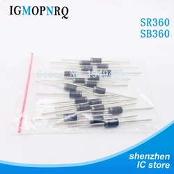 20PCS 100% new Schottky diode SB360 SR360 3A60V new spot sales