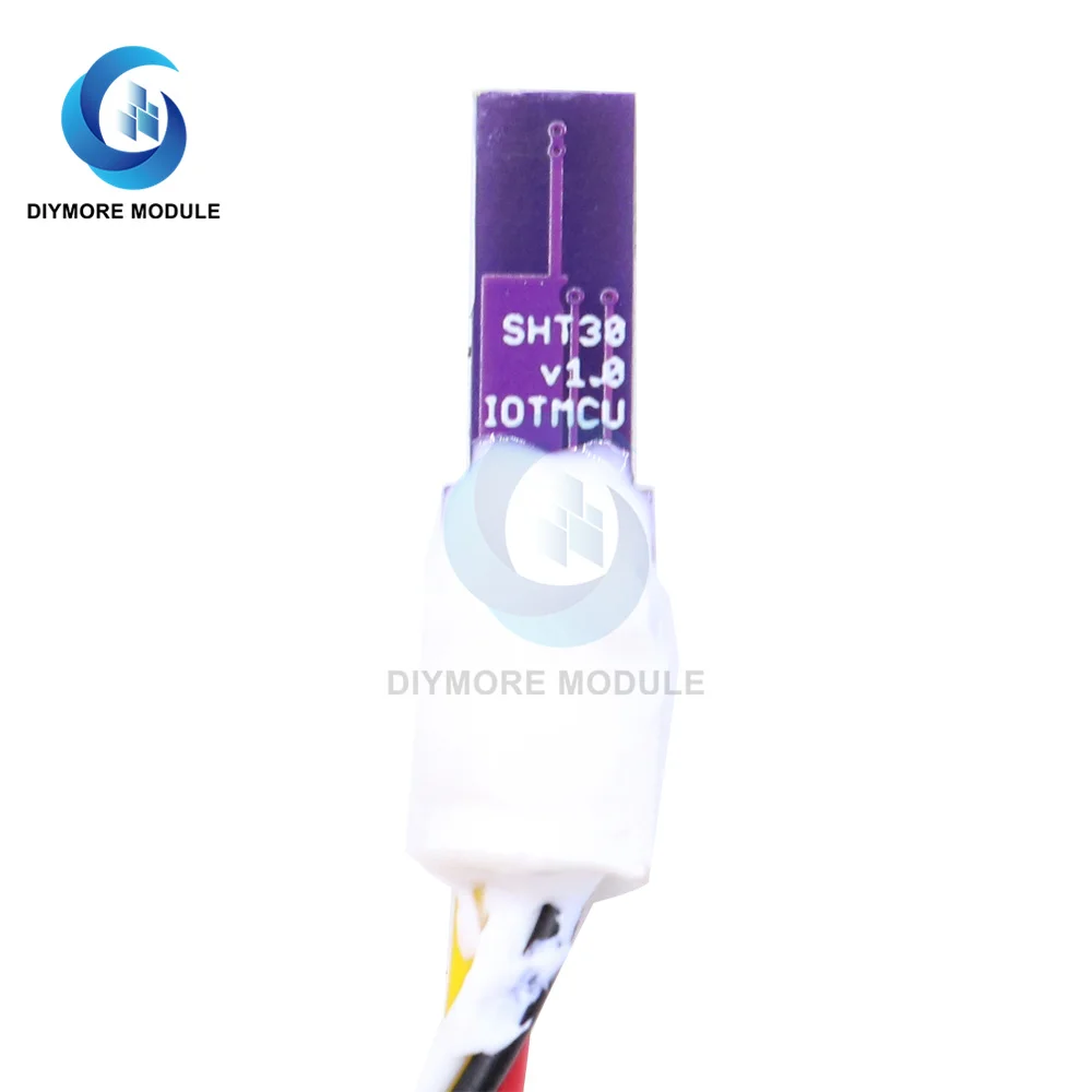 2.15-5.5V SHT30 Temperature and Humidity Sensor HY2.0-4P Interface IIC Digital Signal Output Cable length 28cm