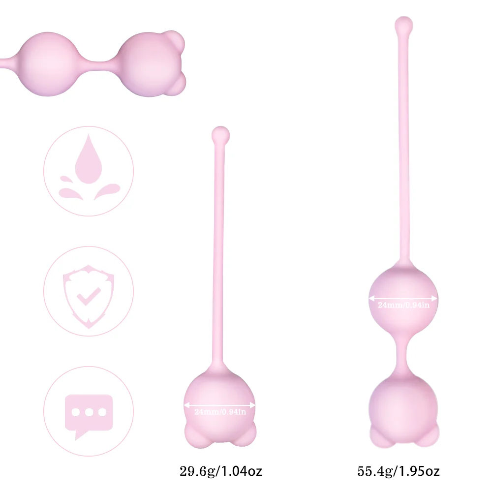 Safe Silicone Smart Kegel Ball Ben Wa Ball Vagina Tighten Exercise Machine Adults Vaginal Shrinking Products Sex Toys For Women