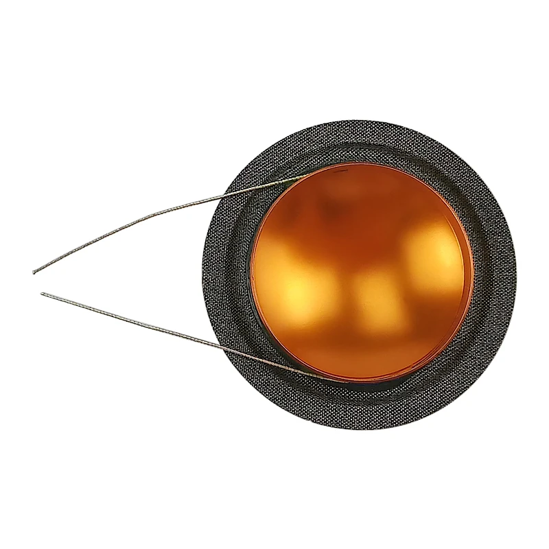 Ghxamp 25.9 مللي متر 4ohm مكبر الصوت ملف صوتي الحرير غشاء حاجز من التيتانيوم ثلاثة أضعاف إصلاح أجزاء نفس الجانب الجولة الأسلاك النحاسية 1Pairs