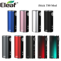 Original Eleaf iStick T80 Battery 80W vape Mod compatible with Eleaf Pesso Tank and Melo 4 D25 Atomizer 3000mAh iStick T80 Mod