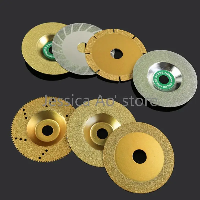 100mm 4 ''diamante lama per sega metallo lucidatura ruota smerigliatrice angolare lama da taglio vetro pietra ceramica disco da taglio disco abrasivo
