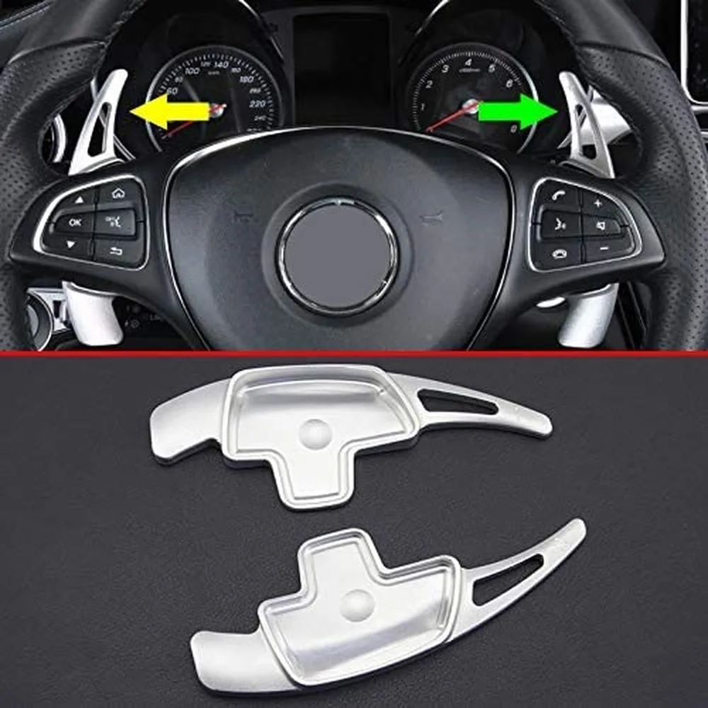 Steering Wheel Paddle Shifter Extension For Mercedes Benz A C E S GLA GLB GLC GLE CLS 250 300 350 400 450 550