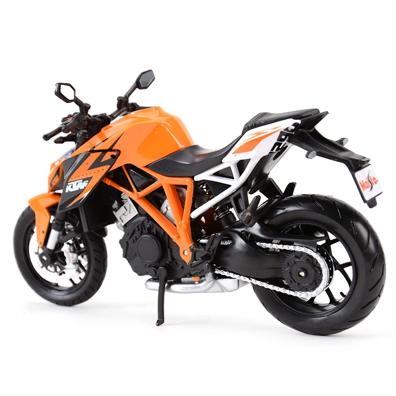 Maisto-vehículos de fundición a presión de Super Duke R, juguetes coleccionables de motocicleta, 1:12, KTM-1290