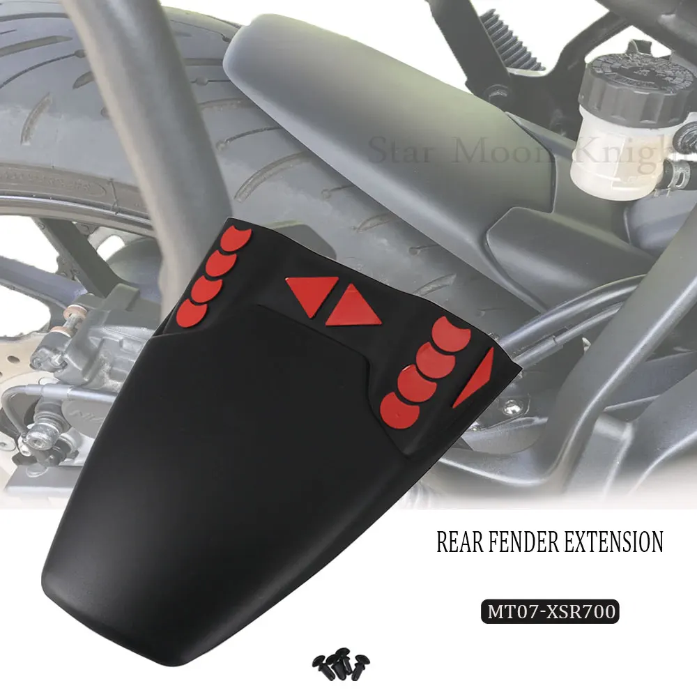 Xe Máy Phía Sau Chắn Bùn Fender Phía Sau Bộ Mở Rộng Mở Rộng Dành Cho Xe YAMAHA MT07 MT 07 MT-07 2013 - 2017 XSR700 XSR 700 2016 - 2020