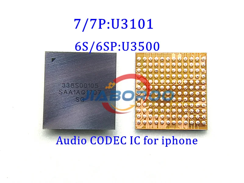 10-50pcs 338S00105 Audio CODEC IC U3101 for iphone 7 7plus 6S 6SPlus U3500