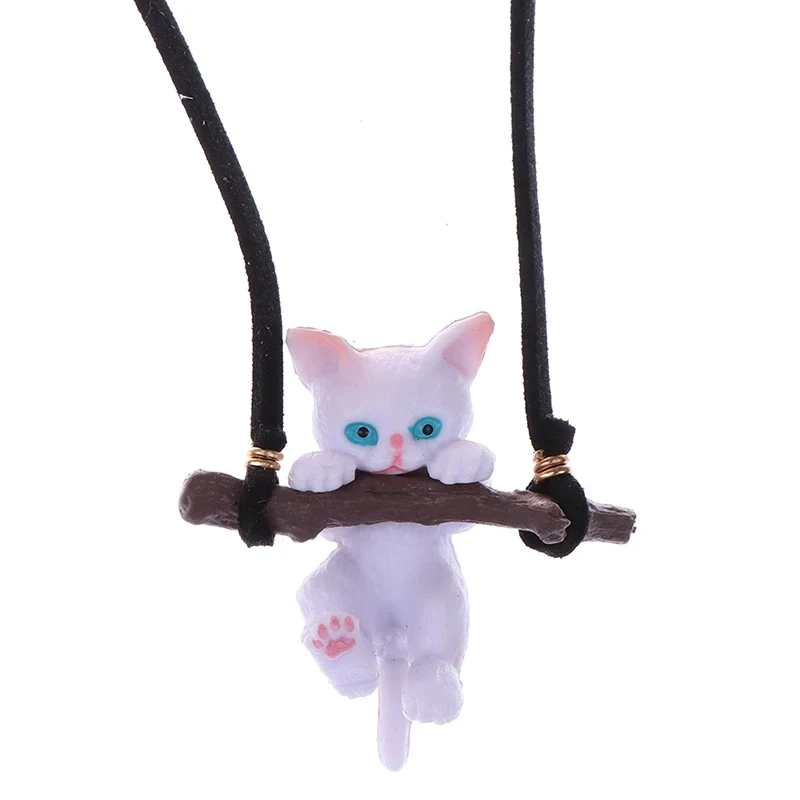 1 Piece of Car Pendant Creative Cute Branch Cat Rearview Mirror Pendant Car Interior Car Interior Accessories