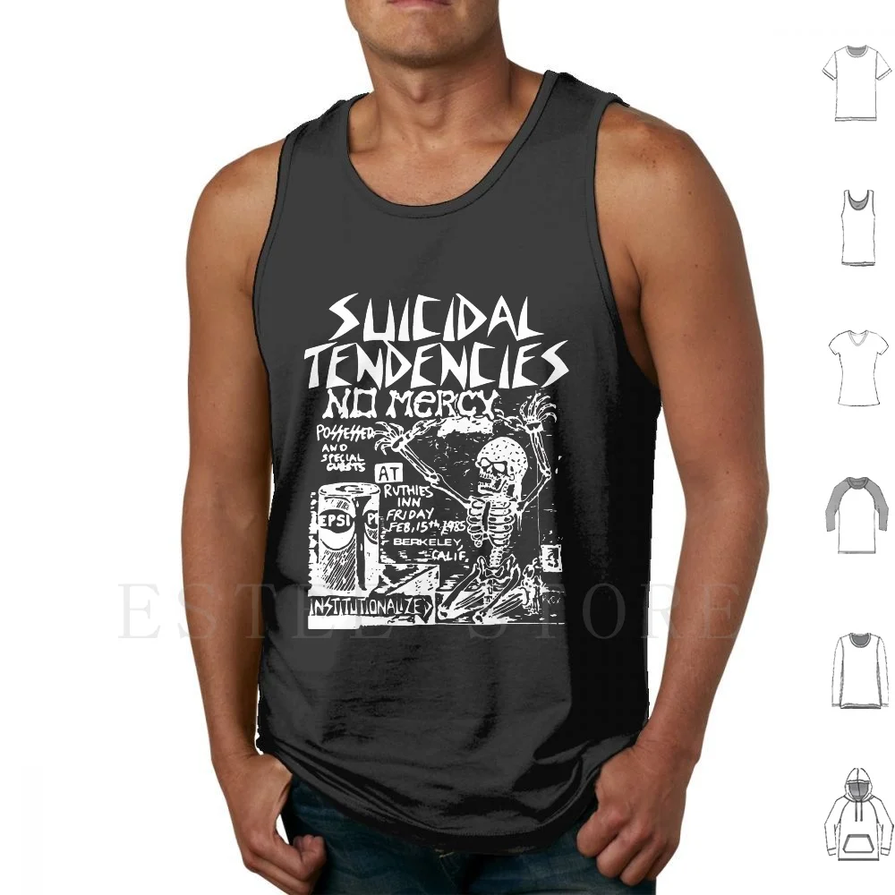 No Mercy Suicidal Band Tendencies Fight On Tank Tops Vest Suicidal Tendencies Suicidal Tendencies Band Suicidal Tend Band