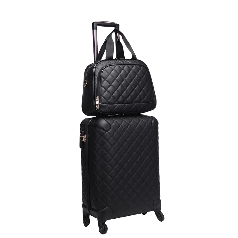 High-end luxury brand suitcases on wheels handbag spinner rolling luggage trolley case new fashion travel bags suitcase sets