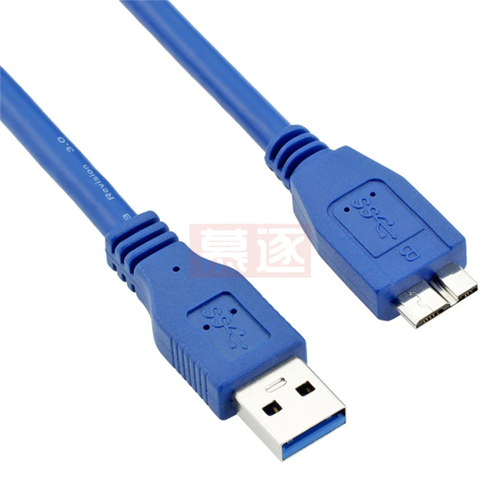 高速USB 3.0 Aオス - Micro B USB 3.0 Micro Bオス USB3.0ケーブル 0.3m 0.6m 1m 1.5m 1.8m 3m 5m