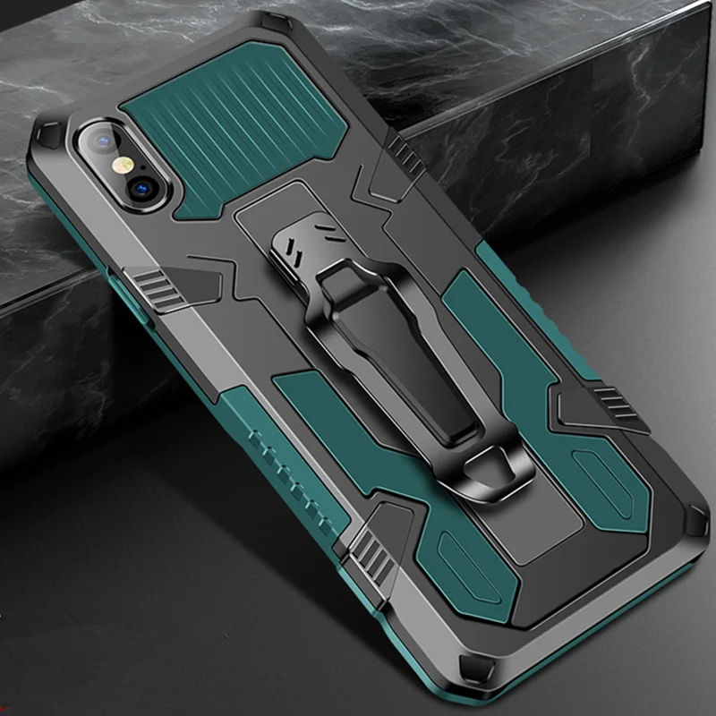 

Armor Belt Clip Phone Case For VIVO Y91C Y91i Y17 Y12 Y15 Y30 Y91C Y91 Y19 Y95 Y50 Y11 Y5 V17 V19 S1 Pro 2019 2020 INDIA Case