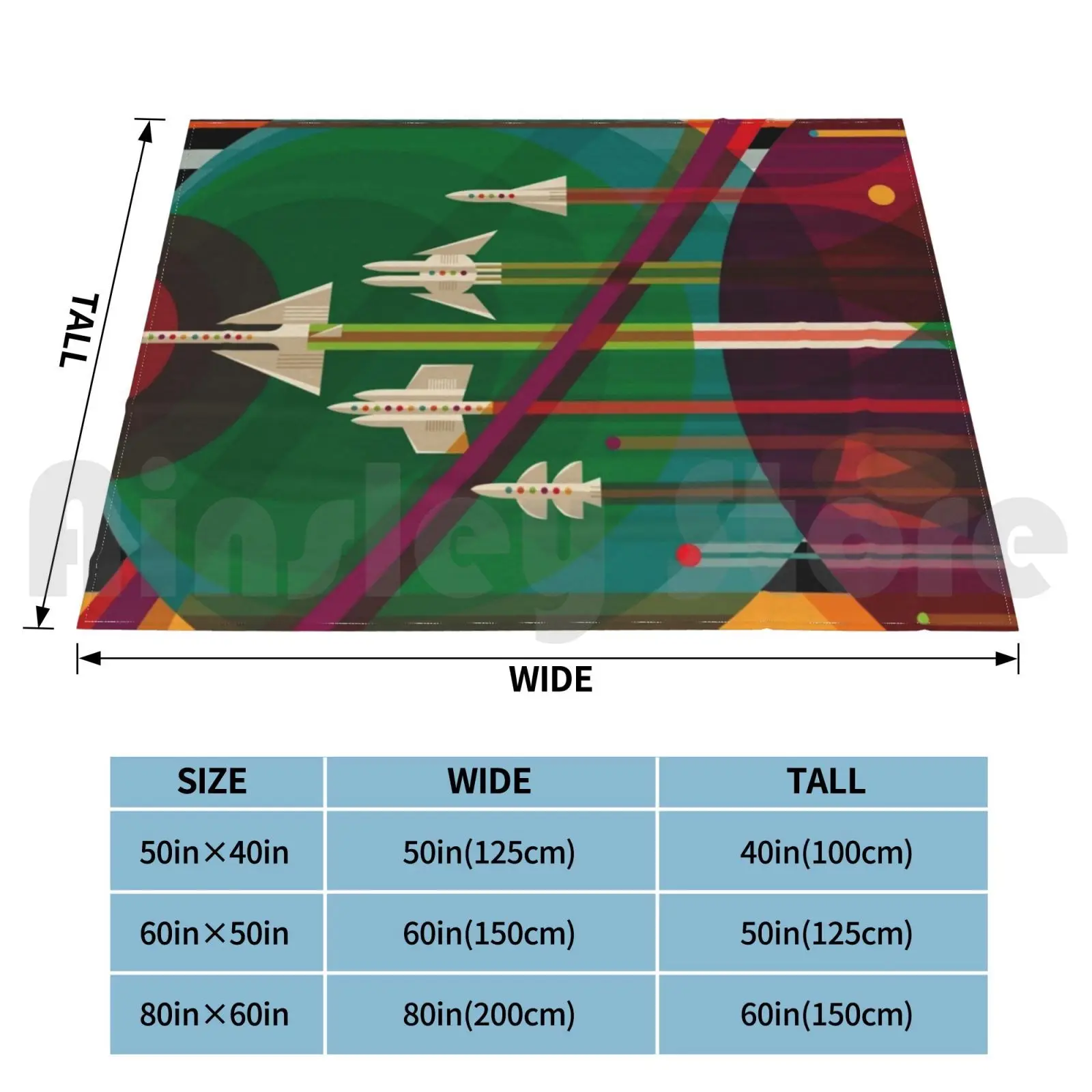 Poster-The Grand Tour Blanket Fashion Custom Space The Grand Tour Jpl Solar System Fantasy Esa Outer Space