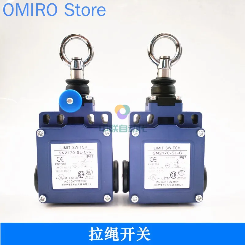 Pull Rope Switch Sn2170 / Sn4170 / Sn6170-sl-c-r Safety Emergency Stop Switch Pull Wire Travel Switch IP67