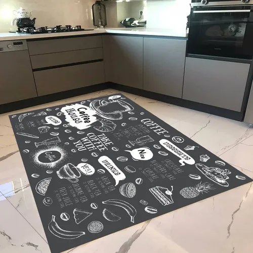 Evdemio Kitchen Mat Anti-Slip Floor Washable Hm-557