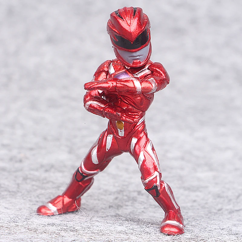 5pcs/set Dinosaur Team Power Dolls Around The Film Warrior D Model PVC Ranger Action Figure Collecting Gifts