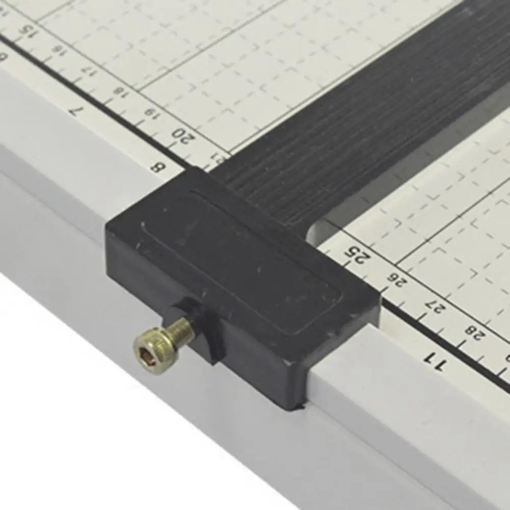 829-6 tagliacarte A5 tagliacarte a ghigliottina portafoto Base in acciaio taglio durevole tagliacarte manuale utensile da taglio fai da te