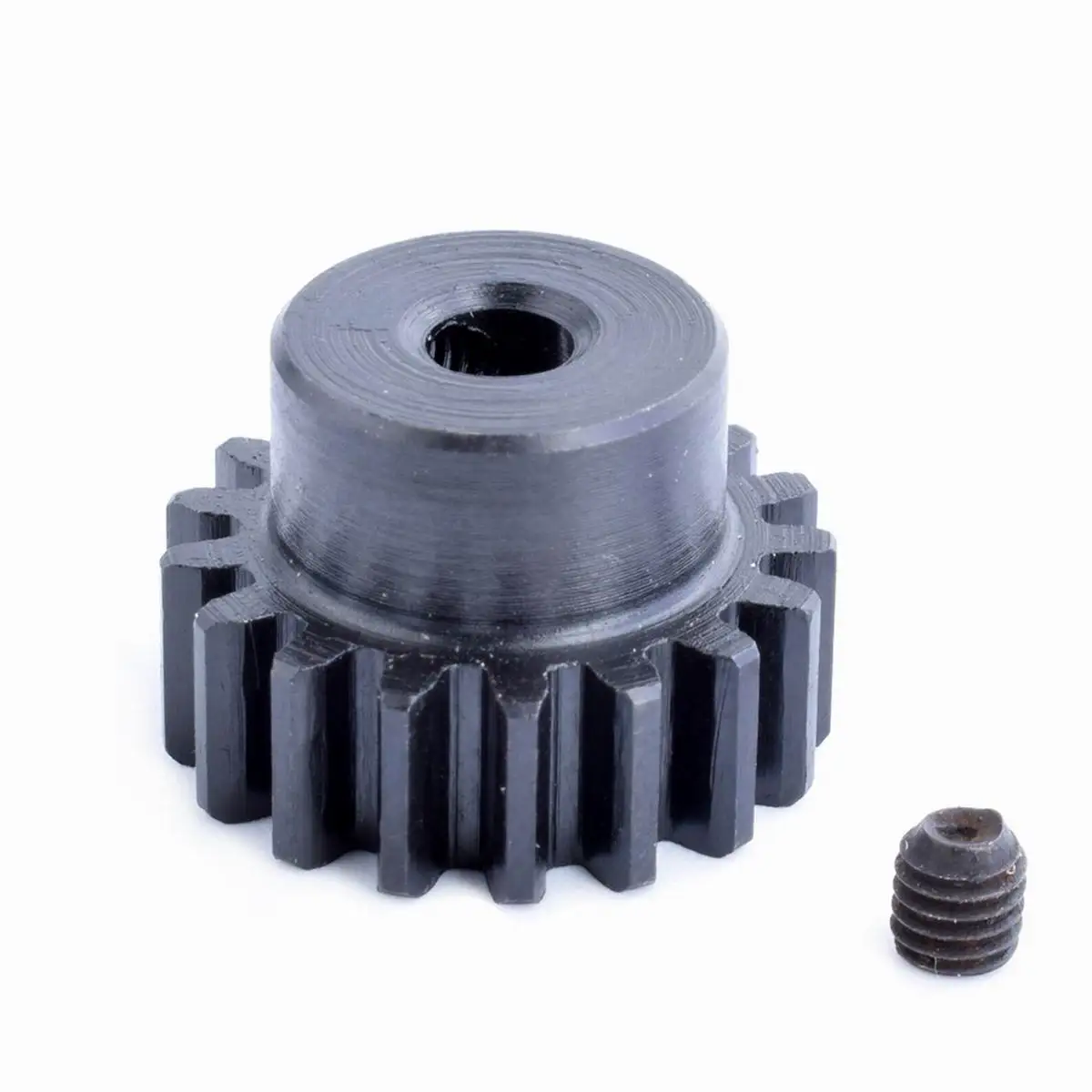 Steel Metal Motor Pinion Gear 17T 0.8 Module For 1:10 Himoto E10MT E10MTL Bowie Off Road Monster Truck Spare Parts