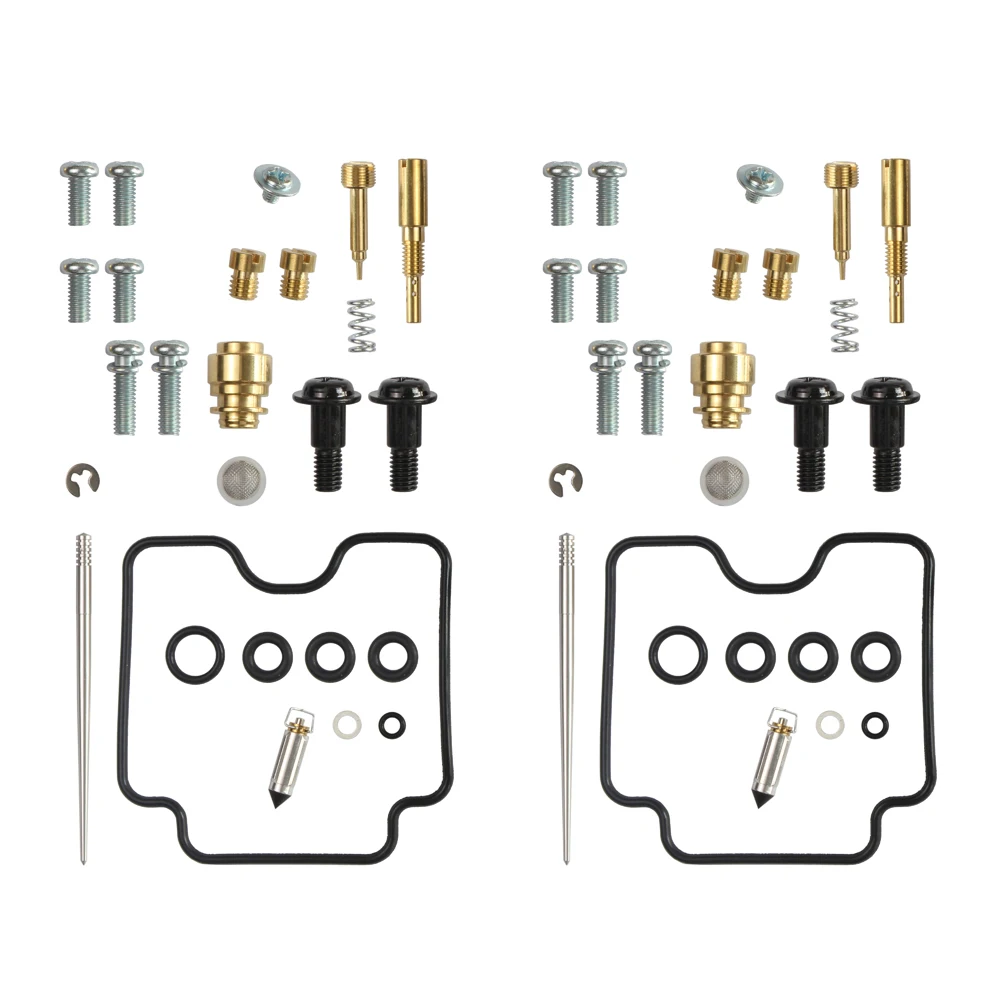 2 set Carburetor Repair Kit Needle Valve Gasket Air Screw For yamaha xvs11 xvs1100 xvs1100a xvs1100at v-star xvs 1100 a em