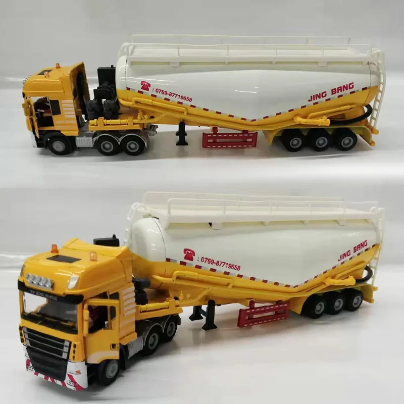 High quality alloy heavy tank truck transporter model,1:50 transporter truck model,exquisite gifts,free shipping