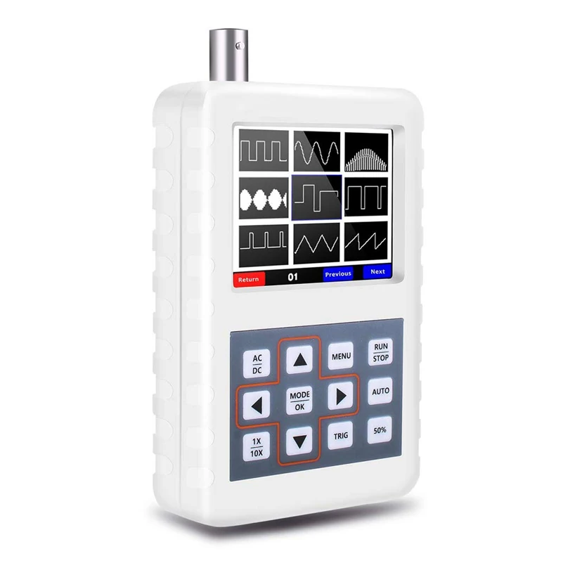 

Russian Warehouse YEAPOOK ADS2050h Handheld Digital Portable Storage Oscilloscope Kit with 5MHz Bandwidth 20MS/s Sampling Rate