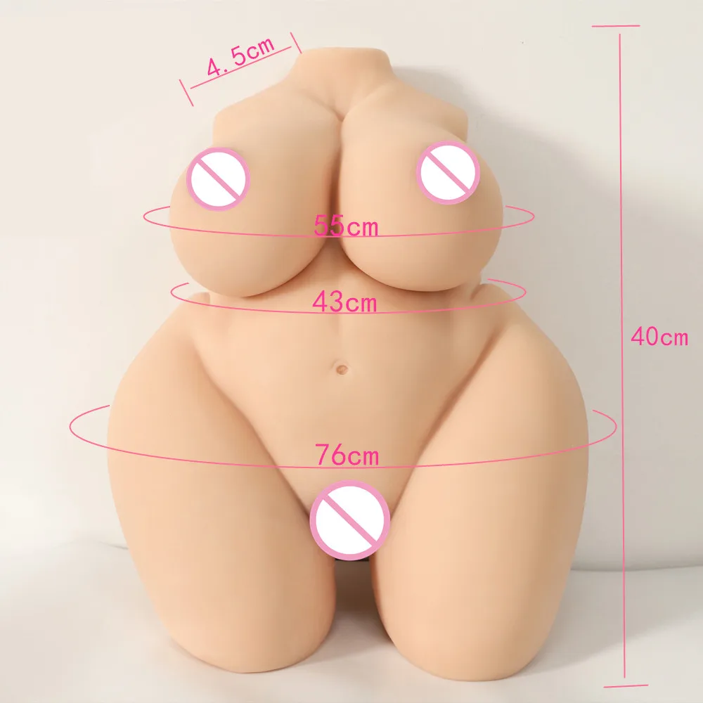 Realistic Rich Women Silicone Sex Doll Super Big Breast Round Ass Fat Buttocks Vagina Anal Sex Toys for Men 18 Male Masturbator