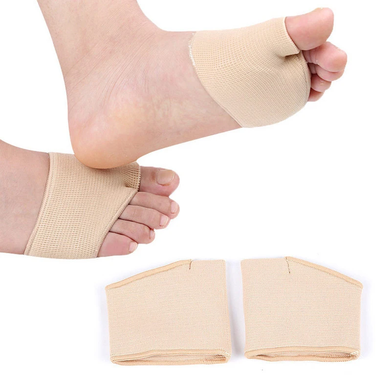 Thumb Valgus Care Forefoot Pads Sleeve Thickened Soft Thumb Protector Metatarsal Cushion Silicone Gel Pad Foot Care Tool