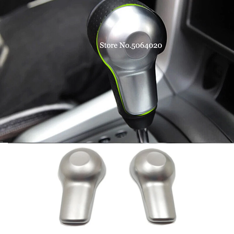 

ABS Matte Car gear shift lever knob handle cover Cover Trim Car-styling For Nissan X-Trail X trail T31 2008-2013 accessories