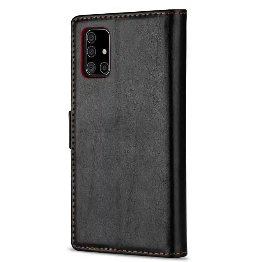 Leather Wallet Case Flip Case For Samsung Galaxy A12 A22 A32 A52 A72 A82 S21 S21Plus S21Ultra S21FE S20/S10/S9 Plus Note20 Ultra