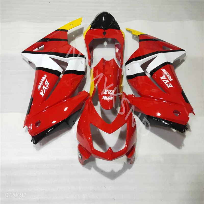 

Custom Fairing kit fit for Kawasaki Ninja 250r fairings 2008 2009-2014 ZX250 08-14 red black white injection molding Fairing