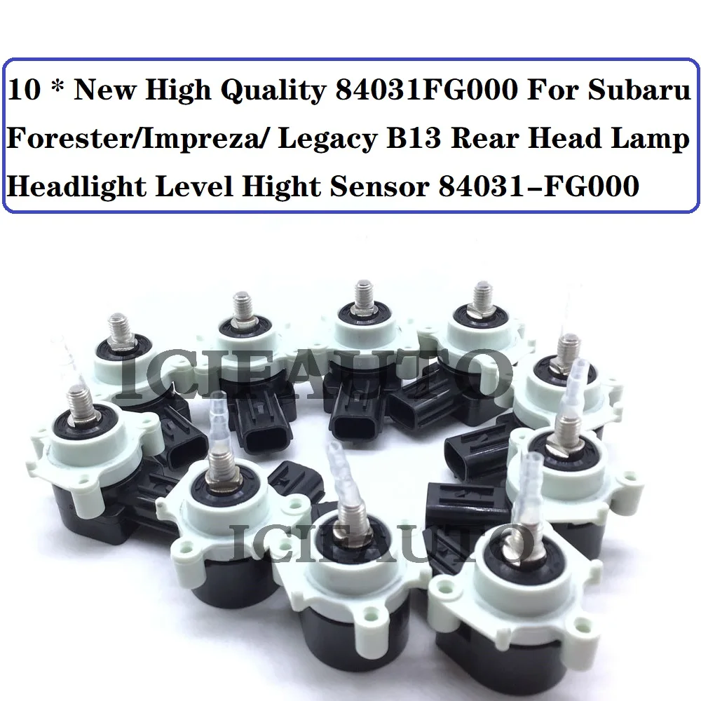 84031-FG000 High Quality For Subaru Forester/Impreza/ Legacy B13 Rear Head Lamp Headlight Level Hight Sensor + Connector Plug